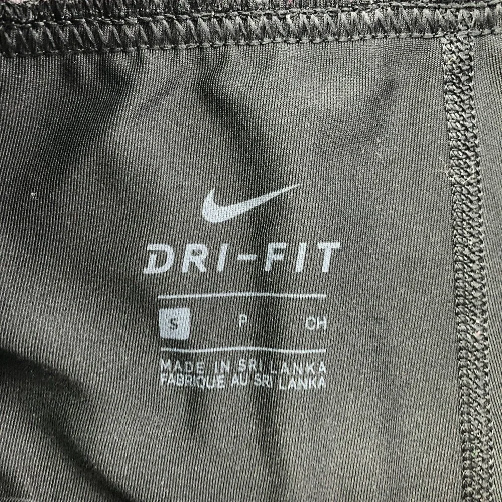 Nike Pro Shorts Womens Small Black Compression Dri-FIT 3 In Training Gym